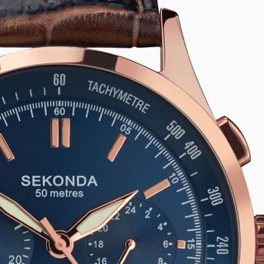 Sekonda mens blue face watch store